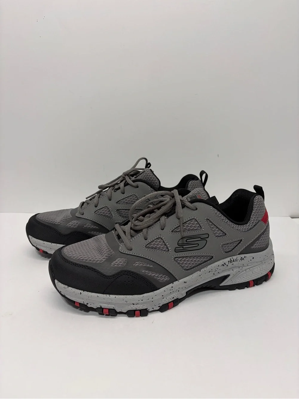 SKECHERS HILLCREST MEN’S WIDE-WIDTH TRAIL SHOE Size-11.5 New